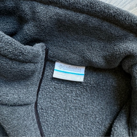 COLUMBIA FLEECE ZIP JACKET - Picture 3 of 6